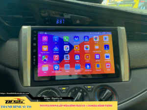 Toyota Innova lắp màn hình Oled X4 + Camera hành trình TB Auto