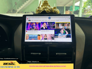 Toyota Vios 2020 gắn màn hình Zestech Z18 360 2 Toyota Vios 2020 gắn màn hình Zestech Z18 360 Thanh Bình Auto