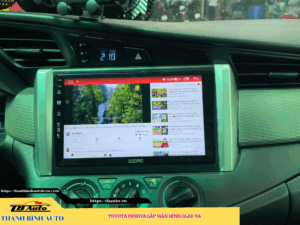 Toyota Innova lên màn hình Oled X4 3 Toyota Innova lên màn hình Oled X4 TB Auto
