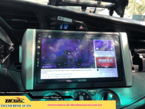 Toyota Innova lắp màn hình Oled X4S Cam 360 TB Auto