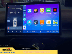 VinFast VF8 gắn Android Box Zestech DX14 Plus 2 VinFast VF8 gắn Android Box Zestech DX14 Plus TB Auto