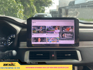 Mitsubishi Xpander 2024 lắp màn hình Zestech E360 3 Mitsubishi Xpander 2024 lắp màn hình Zestech E360 Thanh Bình Auto
