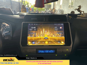 Toyota Land Cruiser Prado lắp màn hình Zestech ZT 2K 360 bản Base TB Auto