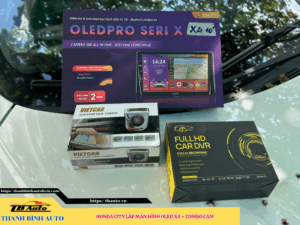 Honda City lắp màn hình Oled X4 + Combo Cam 1 Honda City lắp màn hình Oled X4 + Combo Cam TB Auto