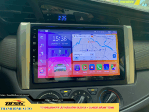Toyota Innova lắp màn hình Oled X4 + Camera hành trình TB Auto