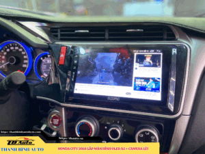 Honda City 2016 lắp màn hình Oled A5 + Camera lùi TB Auto