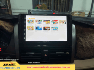 Toyota Vios 2015 lên màn hình Zestech ZT 2K 360 TB Auto