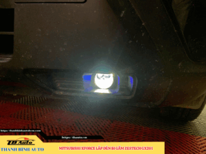 Mitsubishi Xforce lắp đèn bi gầm Zestech GX201 4 Mitsubishi Xforce lắp đèn bi gầm Zestech GX201 TB Auto