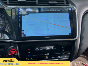 Honda City lắp màn hình Oled X4 + Combo Cam 4 Honda City lắp màn hình Oled X4 + Combo Cam TB Auto