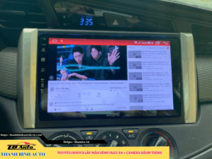 Toyota Innova lắp màn hình Oled X4 + Camera hành trình TB Auto