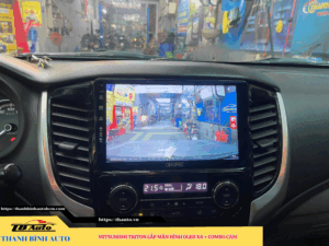 Mitsubishi Triton lên màn hình Oled X4 + Combo Cam TB Auto