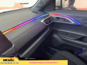 Mitsubishi Xforce lắp Led nội thất V3 4 Mitsubishi Xforce lắp Led nội thất V3 TB Auto
