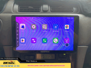Toyota Camry 2001 gắn màn hình Zestech E360 3 Toyota Camry 2001 gắn màn hình Zestech E360 TB Auto
