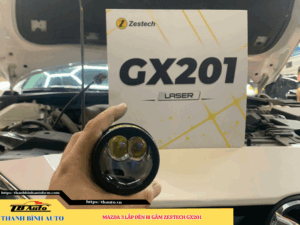 Mazda 3 gắn đèn bi gầm Zestech GX201 2 Mazda 3 gắn đèn bi gầm Zestech GX201 TB Auto