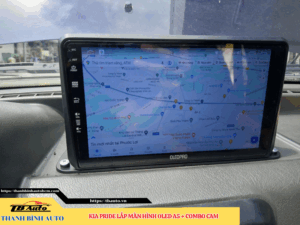 Kia Pride lên màn hình Oled A5 + Combo Cam 3 Kia Pride lên màn hình Oled A5 + Combo Cam TB Auto