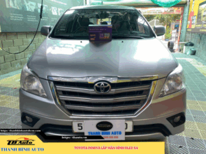 Toyota Innova lắp màn hình Oled X4 TB Auto