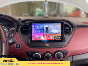 Hyundai i10 2018 gắn màn hình Oled X4S Cam 360 TB Auto