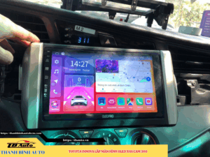 Toyota Innova lắp màn hình Oled X4S Cam 360 TB Auto