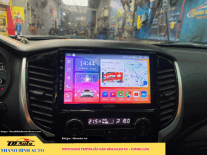 Mitsubishi Triton lên màn hình Oled X4 + Combo Cam TB Auto