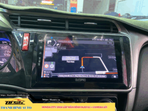 Honda City 2016 lắp màn hình Oled A5 + Camera lùi TB Auto