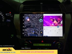Toyota Camry 2014 lắp màn hình Zestech E360 4 Toyota Camry 2014 lắp màn hình Zestech E360 TB Auto