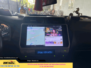 Toyota Land Cruiser Prado lắp màn hình Zestech ZT 2K 360 bản Base TB Auto