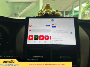 Toyota Vios 2020 gắn màn hình Zestech Z18 360 1 Toyota Vios 2020 gắn màn hình Zestech Z18 360 Thanh Bình Auto