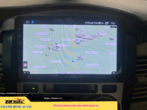 Toyota Innova lắp màn hình Oled X4 TB Auto