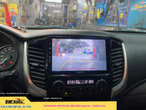 Mitsubishi Triton lên màn hình Oled X4 + Combo Cam TB Auto