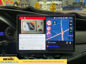 Toyota Innova 2018 gắn màn hình Oled 13 inch Cam 360 TB Auto