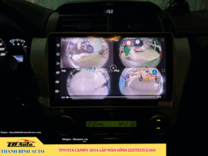 Toyota Camry 2014 lắp màn hình Zestech E360 8 Toyota Camry 2014 lắp màn hình Zestech E360 TB Auto