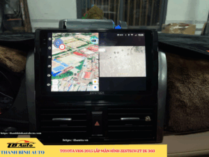 Toyota Vios 2015 lên màn hình Zestech ZT 2K 360 TB Auto