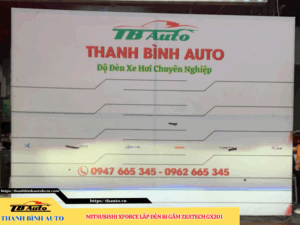 Mitsubishi Xforce lắp đèn bi gầm Zestech GX201 5 Mitsubishi Xforce lắp đèn bi gầm Zestech GX201 TB Auto