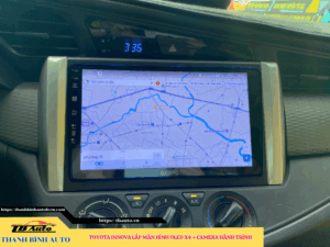Toyota Innova lắp màn hình Oled X4 + Camera hành trình TB Auto