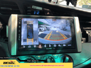 Toyota Innova lắp màn hình Oled X4S Cam 360 TB Auto