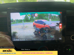 Ford Transit lên màn hình Oled A5 + Combo Cam TB Auto