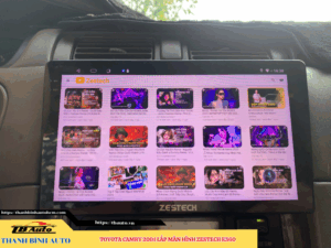 Toyota Camry 2001 gắn màn hình Zestech E360 5 Toyota Camry 2001 gắn màn hình Zestech E360 TB Auto