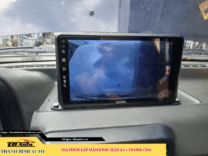 Kia Pride lên màn hình Oled A5 + Combo Cam 4 Kia Pride lên màn hình Oled A5 + Combo Cam TB Auto
