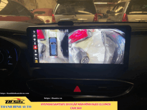 Hyundai Santafe 2019 lắp màn hình Oled 12.3 inch Cam 360 5 Hyundai Santafe 2019 lắp màn hình Oled 12.3 inch Cam 360 TB Auto