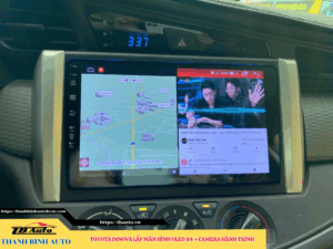 Toyota Innova lắp màn hình Oled X4 + Camera hành trình TB Auto