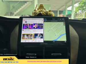 Toyota Vios 2020 gắn màn hình Zestech Z18 360 4 Toyota Vios 2020 gắn màn hình Zestech Z18 360 Thanh Bình Auto