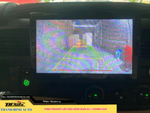 Ford Transit lên màn hình Oled A5 + Combo Cam TB Auto