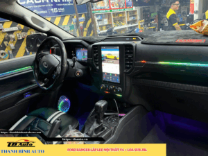 Ford Ranger gắn Led nội thất V4 + Loa sub JBL 2 Ford Ranger gắn Led nội thất V4 + Loa sub JBL TB Auto