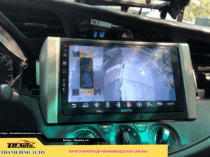 Toyota Innova lắp màn hình Oled X4S Cam 360 TB Auto