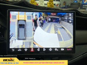 Toyota Innova 2018 gắn màn hình Oled 13 inch Cam 360 TB Auto