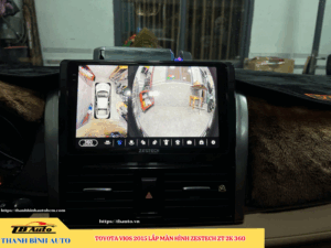 Toyota Vios 2015 lên màn hình Zestech ZT 2K 360 TB Auto