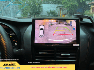 Toyota Vios 2024 lên màn hình Zestech E360 TB Auto