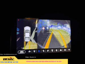Toyota Vios 2025 lắp màn hình Zestech ZT 2K 360 8 Toyota Vios 2025 lắp màn hình Zestech ZT 2K 360 Thanh Bình Auto