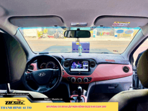 Hyundai i10 2018 gắn màn hình Oled X4S Cam 360 TB Auto