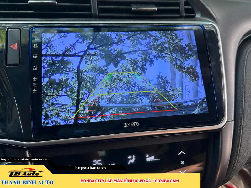 Honda City lắp màn hình Oled X4 + Combo Cam 12 Honda City lắp màn hình Oled X4 + Combo Cam TB Auto